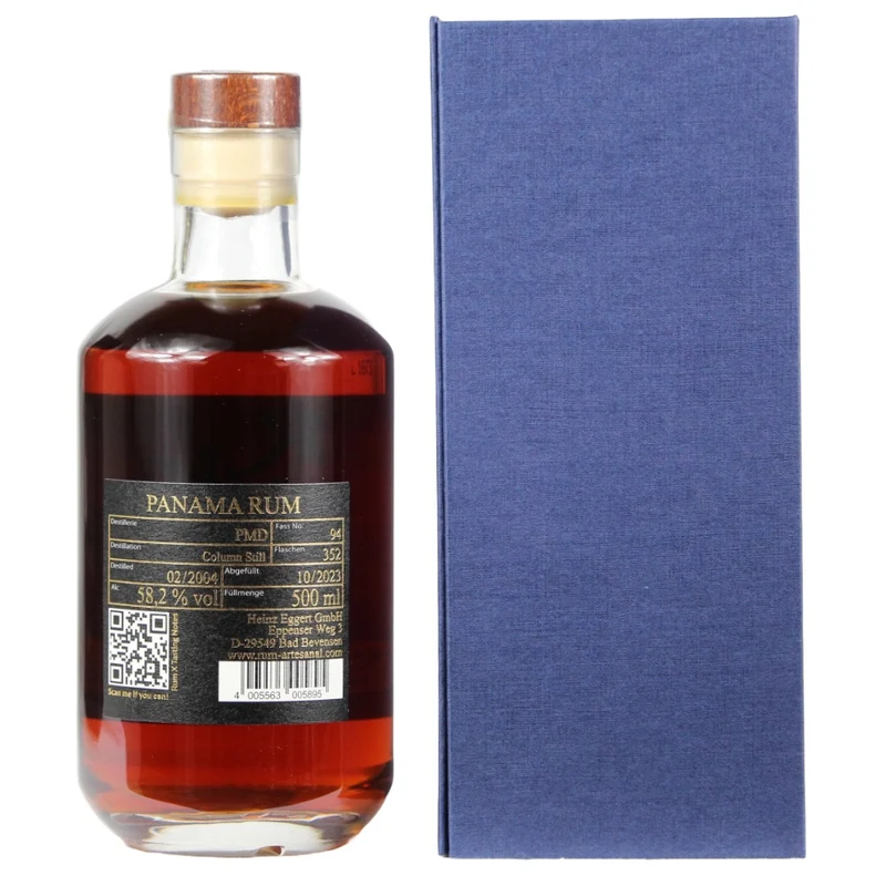 RA Panama Rum 19 Jahre PMD Distillery 2004/2023 Cask #94 58,2% 0,5l