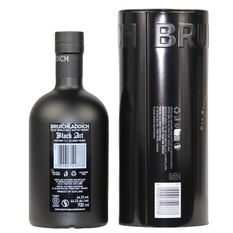 Bruichladdich Black Art 11.1 24 Jahre 2023 44,2% 0,7l