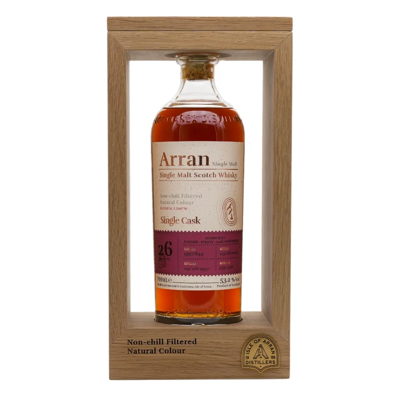 Arran 26 Jahre Kammer Kirsch 100th Anniversary Cask #1997/844 53,2% 0,7l