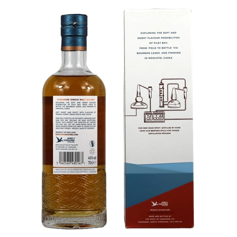 Filey Bay Yorkshire Whisky Moscatel Finish Batch #2 46% 0,7l