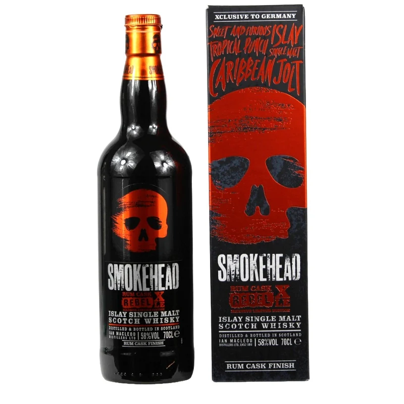 Smokehead Rum Cask Rebel XLE 58% 0,7l