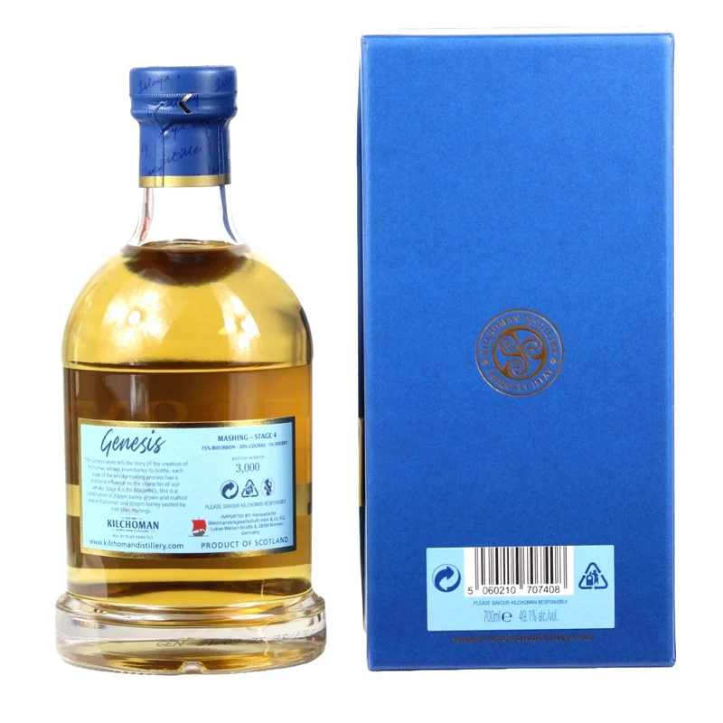 Kilchoman Genesis Stage 4 Day 28 Limited Edition 49,1% 0,7l