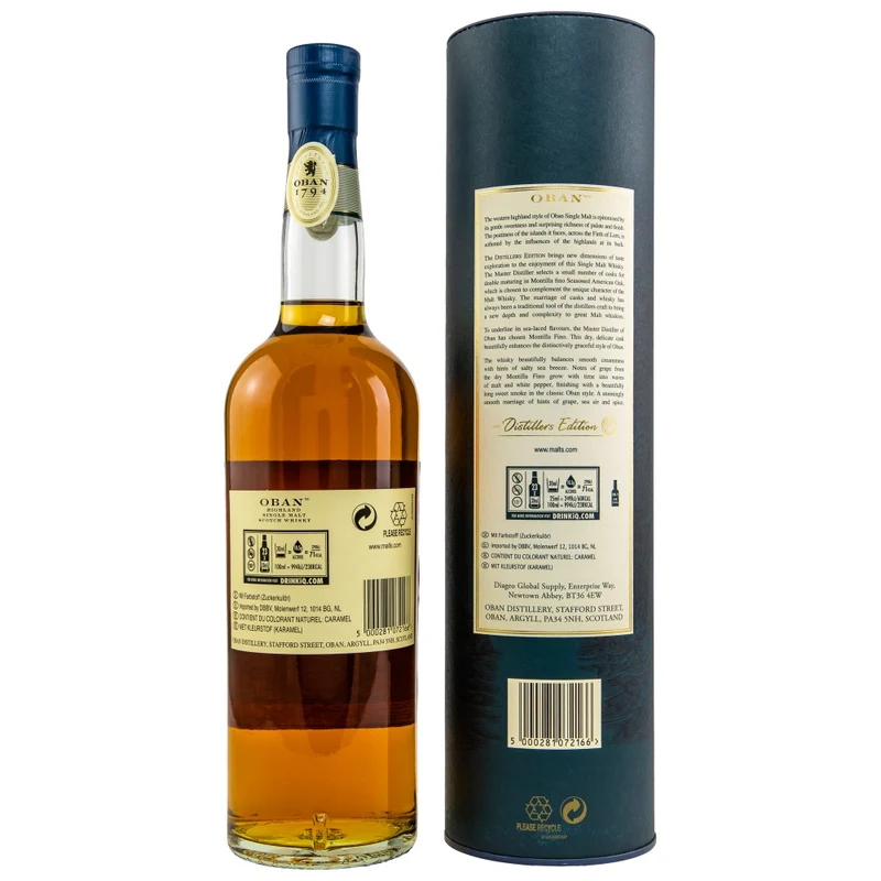 Oban Distillers Edition 2022 43% 0,7l
