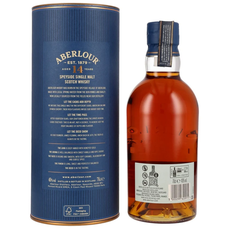 Aberlour 14 Jahre Double Cask Matured 40% 0,7l