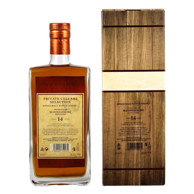 Mannochmore 14 Jahre Private Cellars Selection Cask #9063 55,3% 0,7l