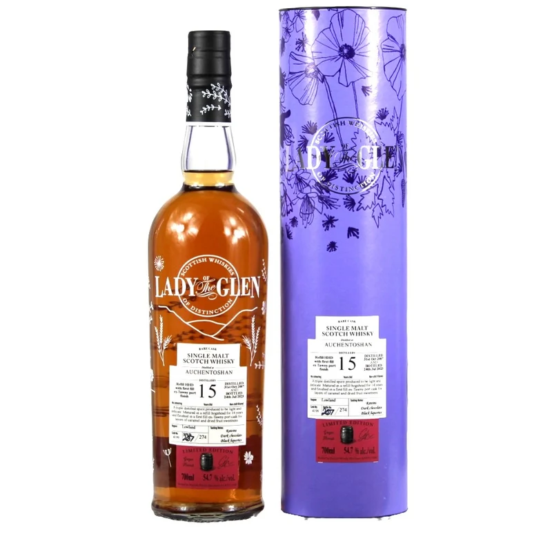 Auchentoshan 15 Jahre Lady of the Glen Cask #4199 54,7% 0,7l