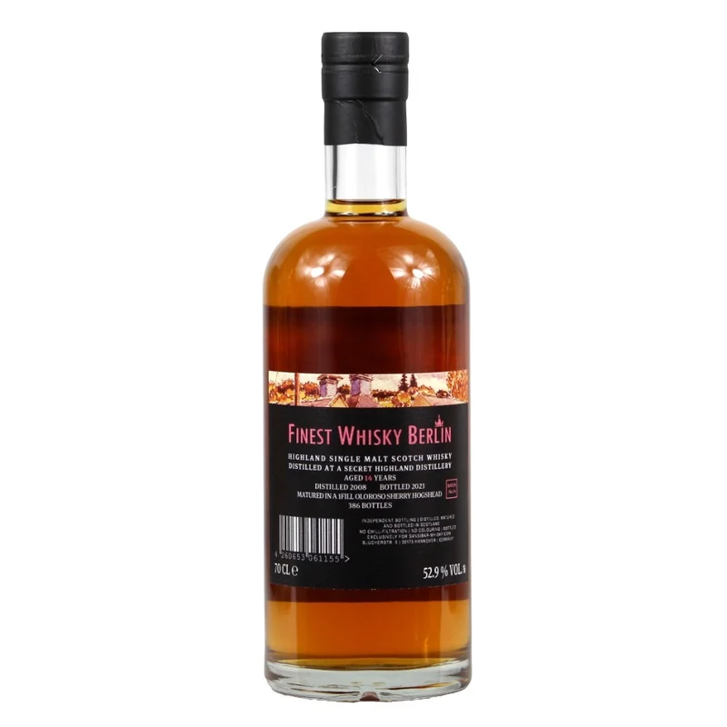 Secret Highland 14 Jahre 2008/2023 Finest Whisky Berlin 52,9% 0,7l