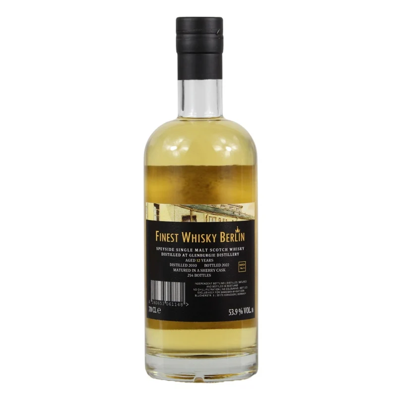 Glenburgie 12 Jahre 2010/2022 Finest Whisky Berlin 53,9% 0,7l