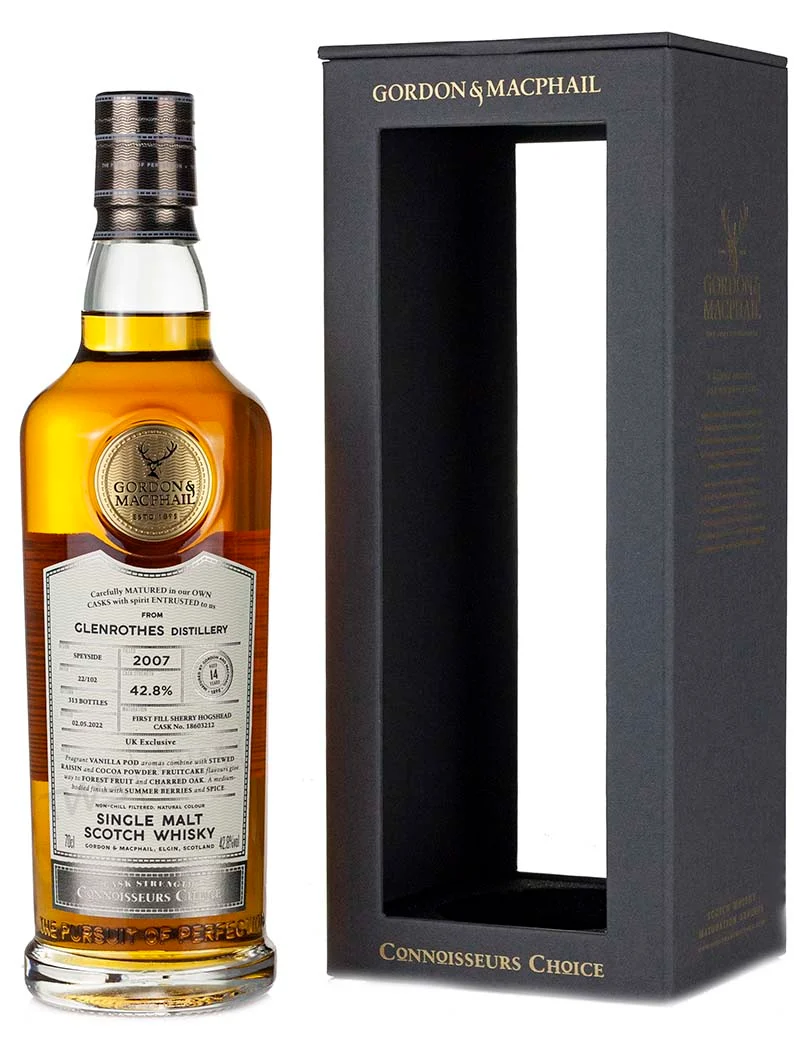 Glenrothes 14 Year Old 2007 Connoisseurs Choice UK Exclusive