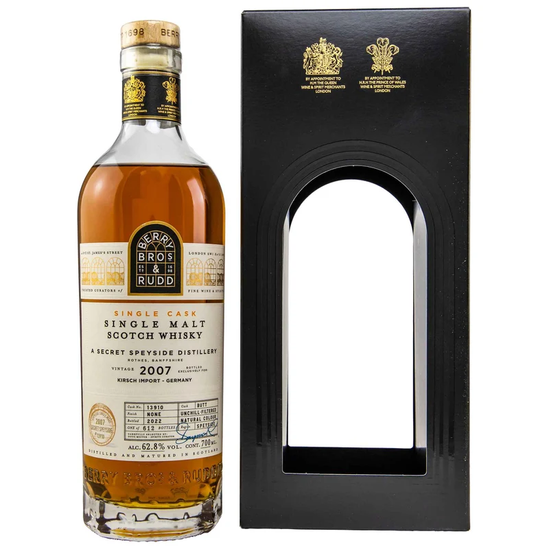 A Secret Speyside Distillery 2007/2022 Berry Bros & Rudd 62,8% 0,7l