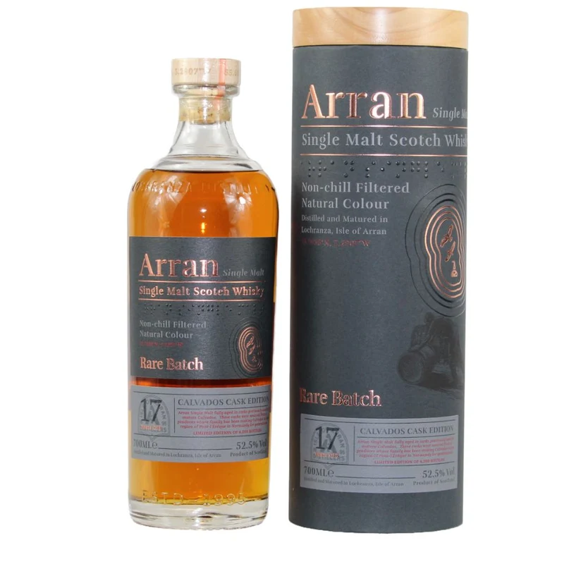 Arran 17 Jahre Rare Batch Calvados Cask Edition 52,5% 0,7l