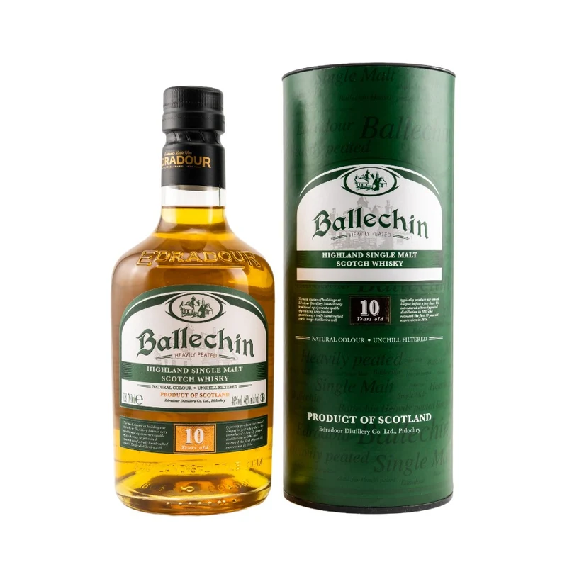 Ballechin 10 Jahre Heavily Peated 46% 0,7l