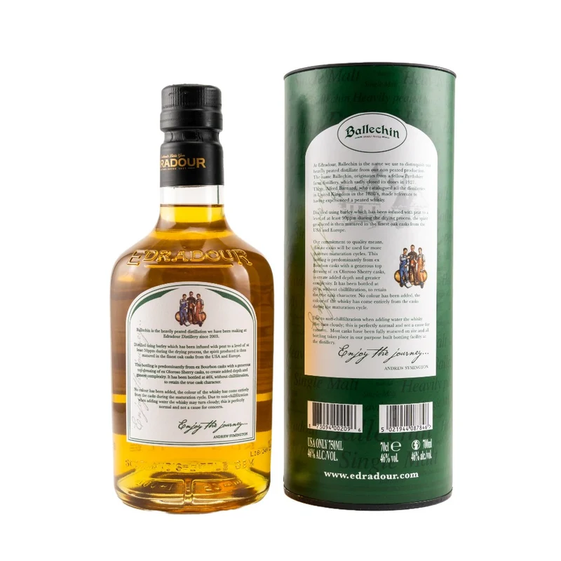 Ballechin 10 Jahre Heavily Peated 46% 0,7l