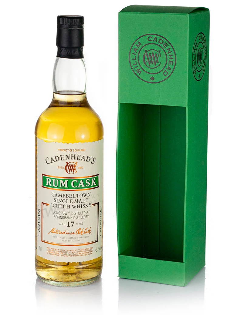 Longrow (Springbank) 17 Year Old 2004 Cadenhead's Rum Cask
