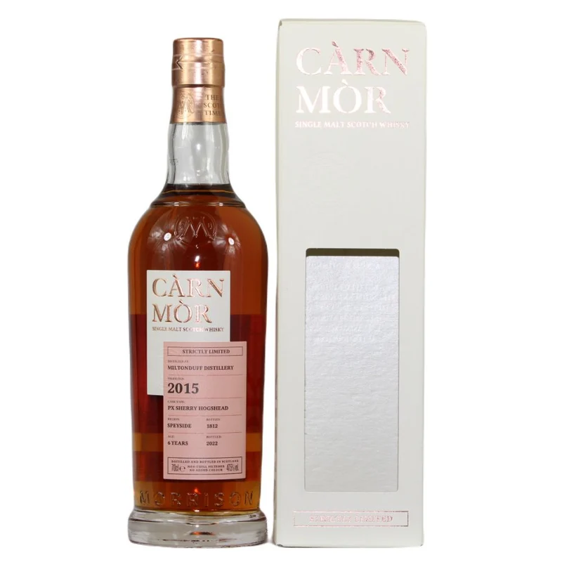 Miltonduff 6 Jahre Strictly Limited Edition Carn Mor 47,5% 0,7l