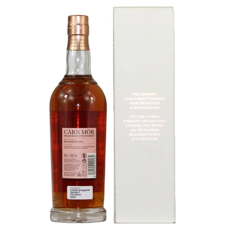 Miltonduff 6 Jahre Strictly Limited Edition Carn Mor 47,5% 0,7l