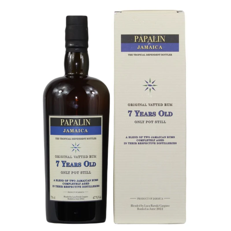 Papalin 7 Jahre Jamaica Rum 2022 47% 0,7l