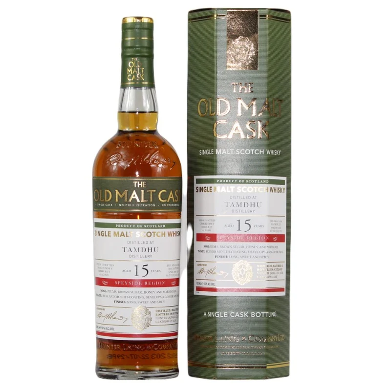 Tamdhu 15 Jahre The Old Malt Cask Hunter Laing Cask #HL19609 50% 0,7l
