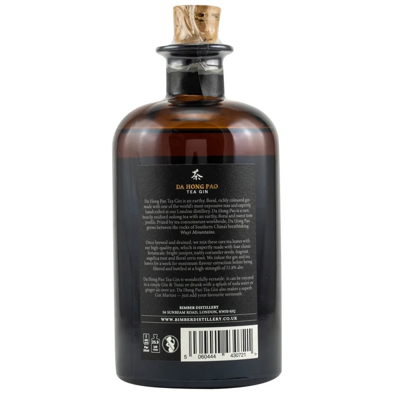 Bimber Da Hong Pao Gin 51,8% 0,5l