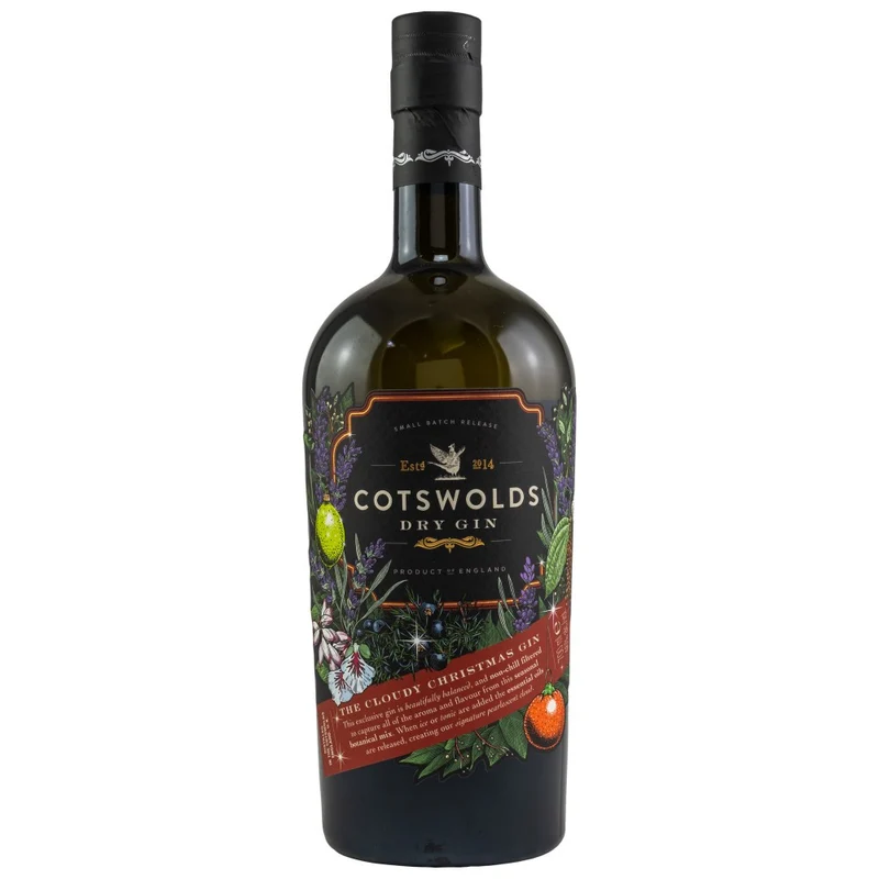 Cotswolds Cloudy Christmas Gin 46% 0,7l