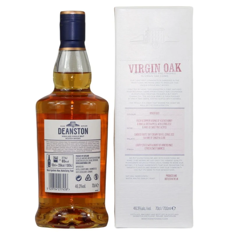 Deanston Virgin Oak 46,3% 0,7l