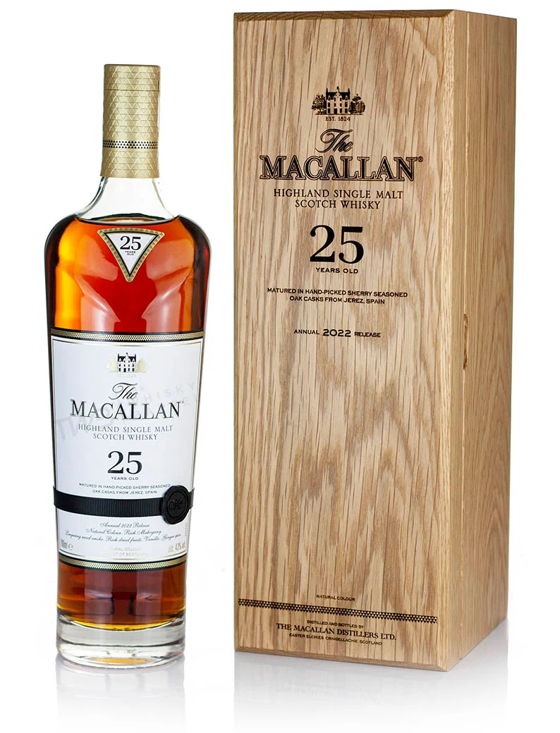 Macallan 25 Year Old Sherry Oak 2022 Release