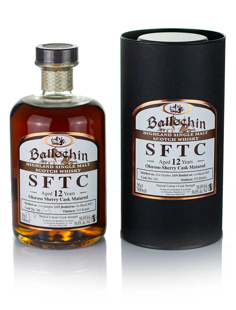 Edradour Ballechin 12 Year Old 2009 Sherry STFC