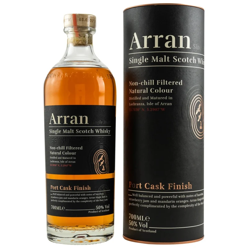 Arran Port Cask Finish 50% 0,7l