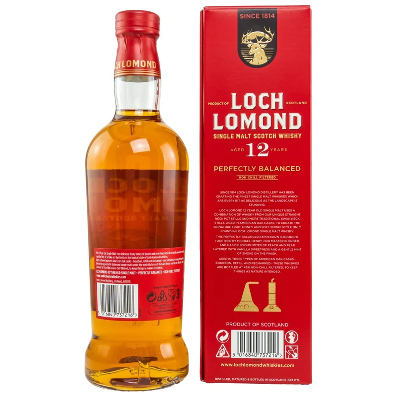 Loch Lomond 12 Jahre Perfectly Balanced 46% 0,7l