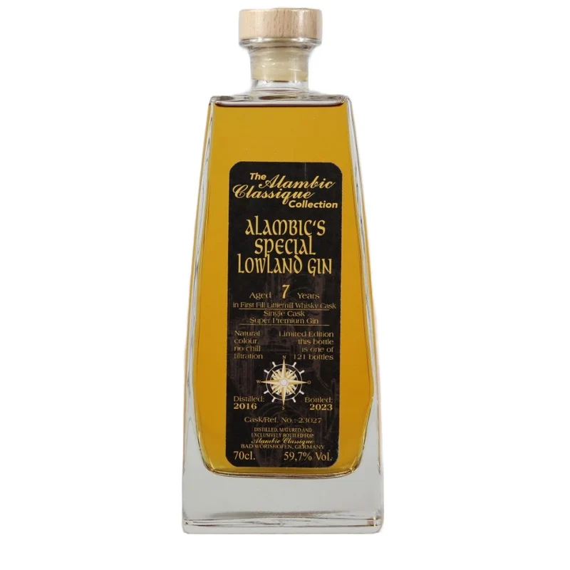 Alambic's Special Lowland Gin 7 Jahre Cask #23027 59,7% 0,7l