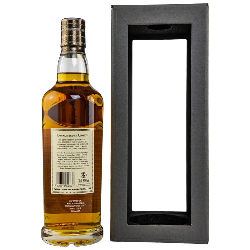 Glenlossie 24 Jahre Connoisseurs Choice Gordon & MacPhail Cask #3795 57,3% 0,7l