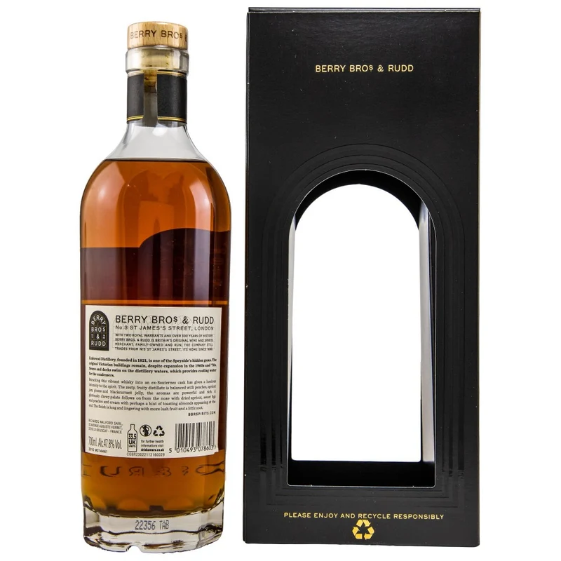Linkwood 2010/2022 Berry Bros & Rudd Cask #314461 47,8% 0,7l
