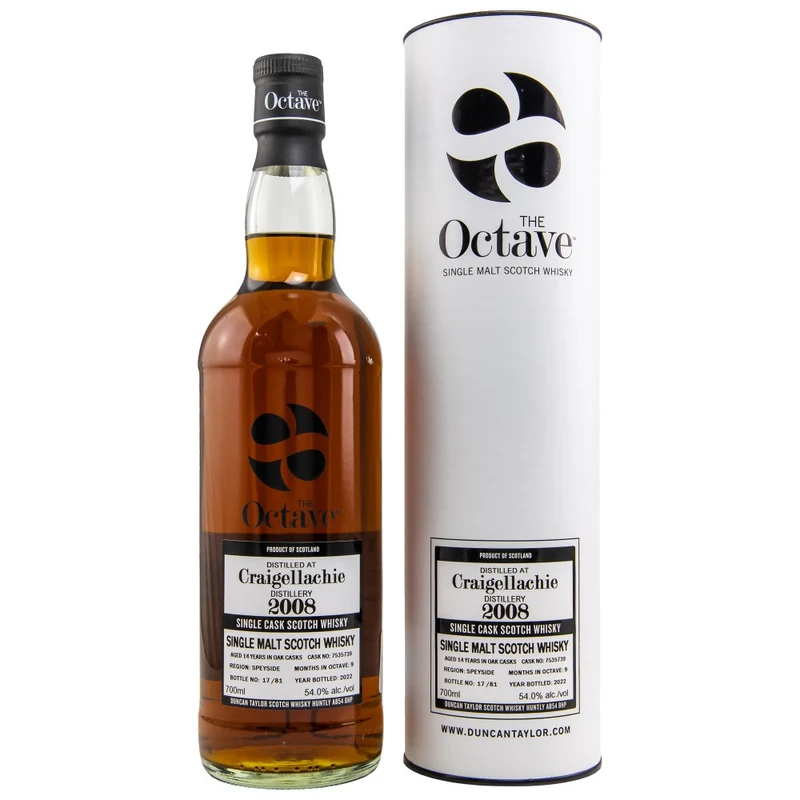 Craigellachie 14 Jahre Octave #7535739 Duncan Taylor 54% 0,7l