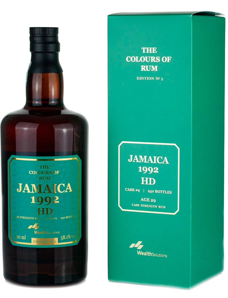 Mystery Rum (Hampden) 29 Year Old 1992 The Colours Of Rum Edition 5