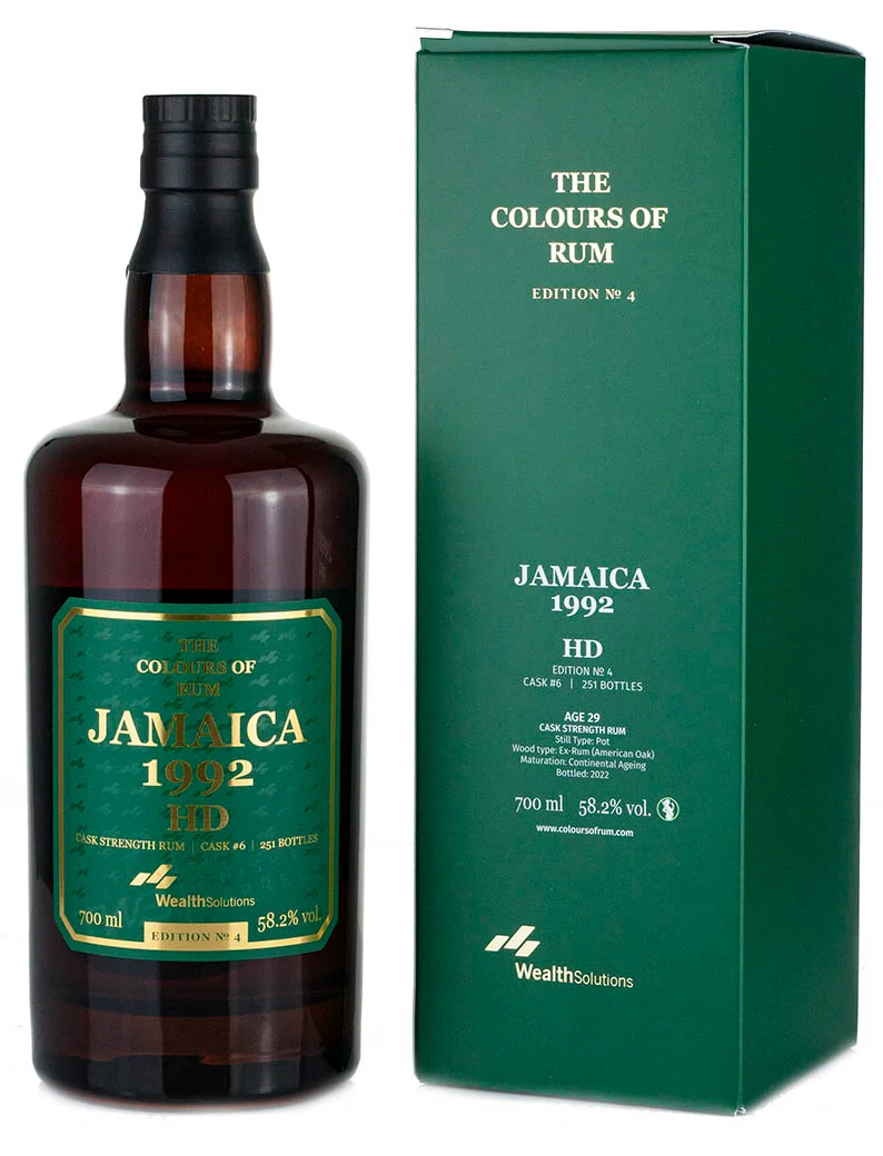 Mystery Rum (Hampden) 29 Year Old 1992 The Colours Of Rum Edition 4