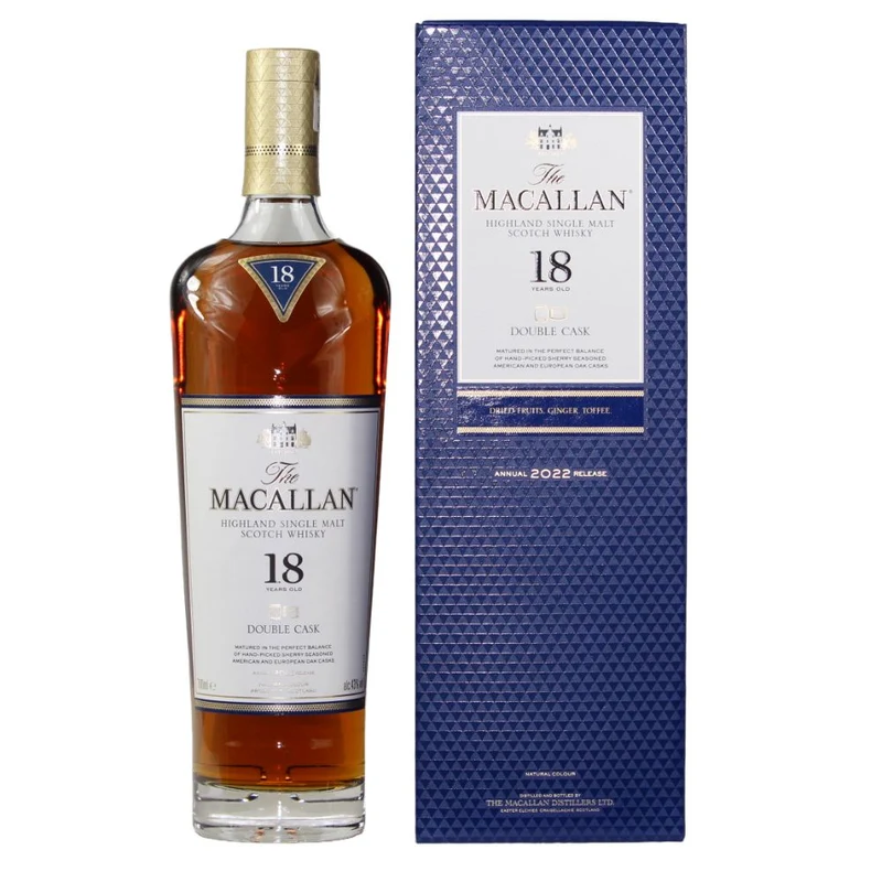 Macallan 18 Jahre Double Cask 2022 43% 0,7l