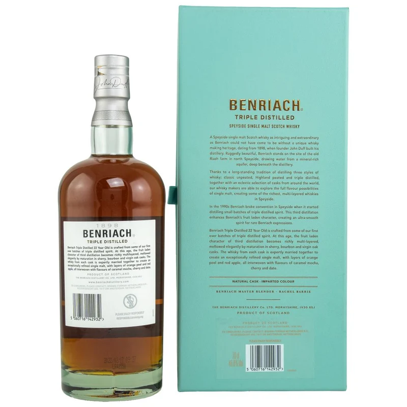 Benriach 22 Jahre Three Cask Matured 46,8% 0,7l