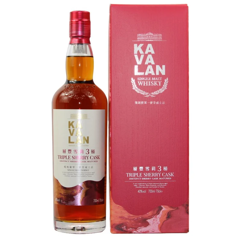 Kavalan Triple Sherry Casks 40% 0,7l