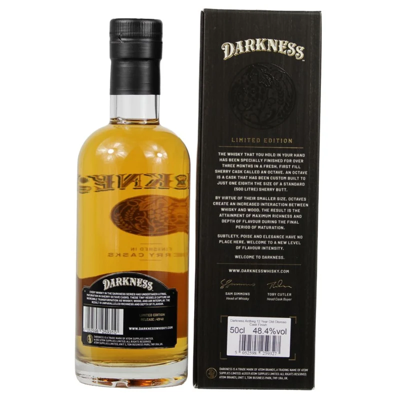 Ardbeg 12 Jahre Darkness Oloroso Cask Finish 48,4% 0,5l