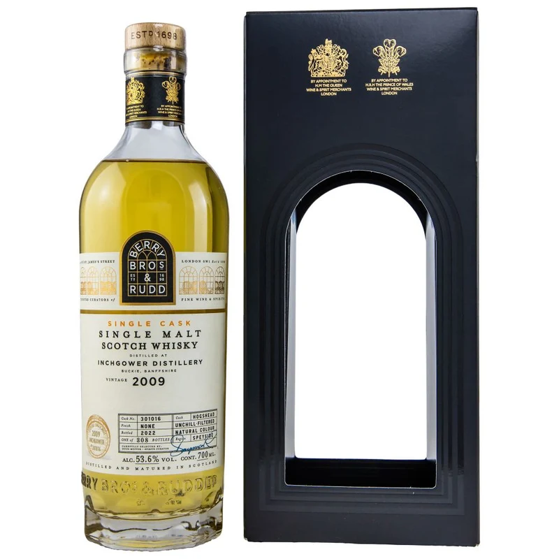 Berry Bros & Rudd Inchgower 2009/2022 Cask #301016 53,6% 0,7l