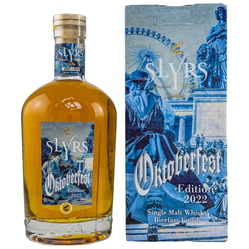 Slyrs Oktoberfest Edition 2022 Beer Cask Finish 45% 0,7l