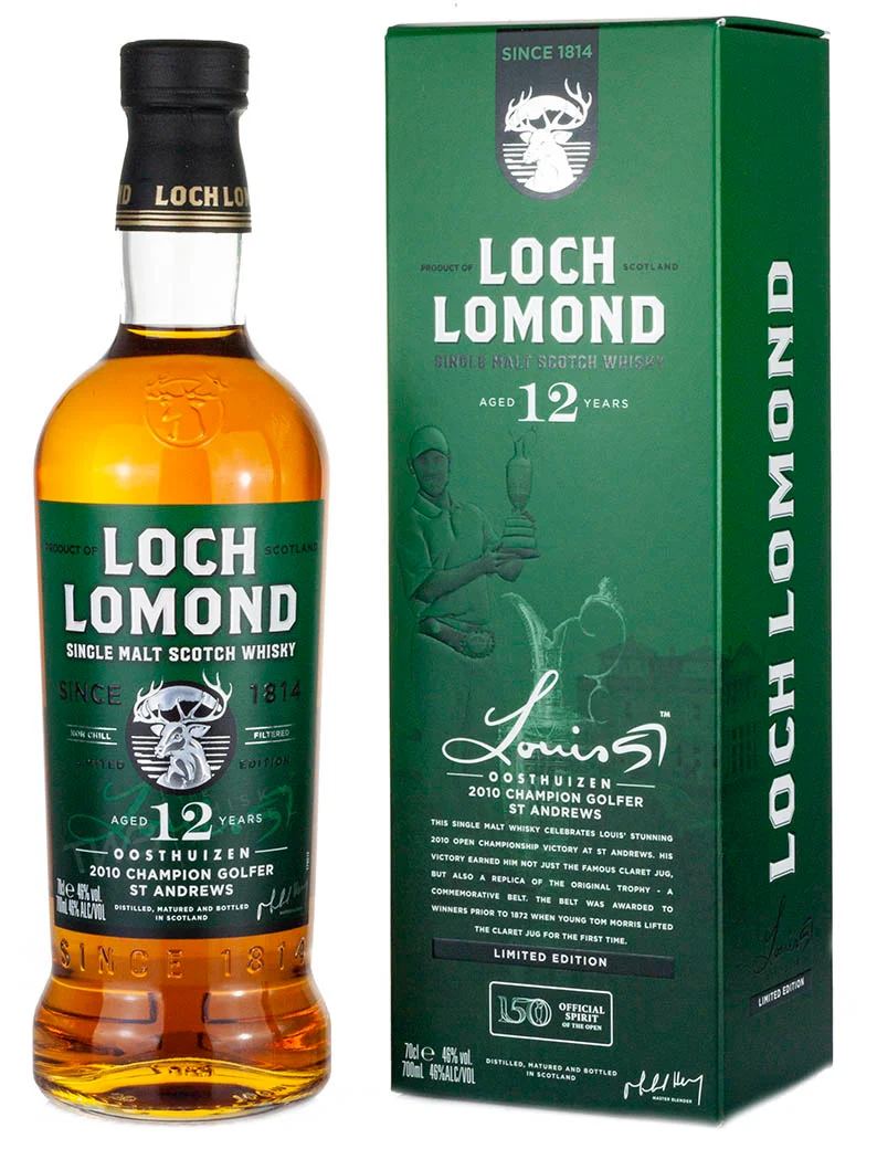 Loch Lomond 12 Year Old Louis Oosthuizen 150th St Andrews
