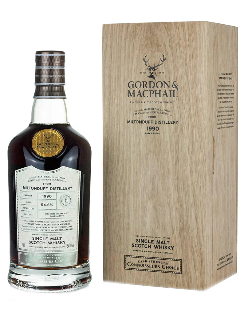 Miltonduff 31 Year Old 1990 Connoisseurs Choice