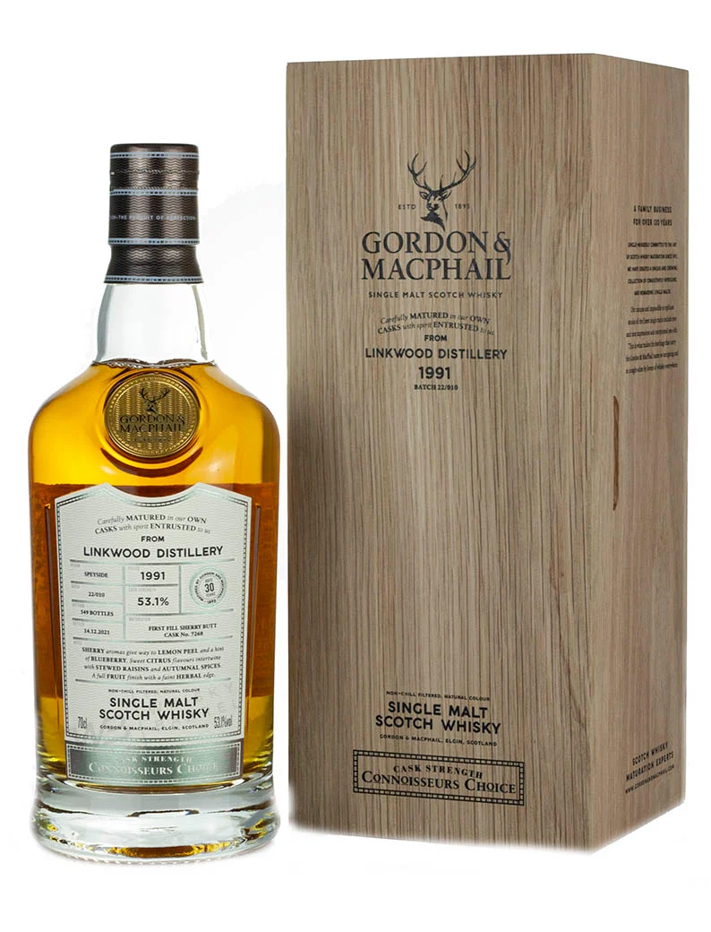 Linkwood 30 Year Old 1991 Connoisseurs Choice