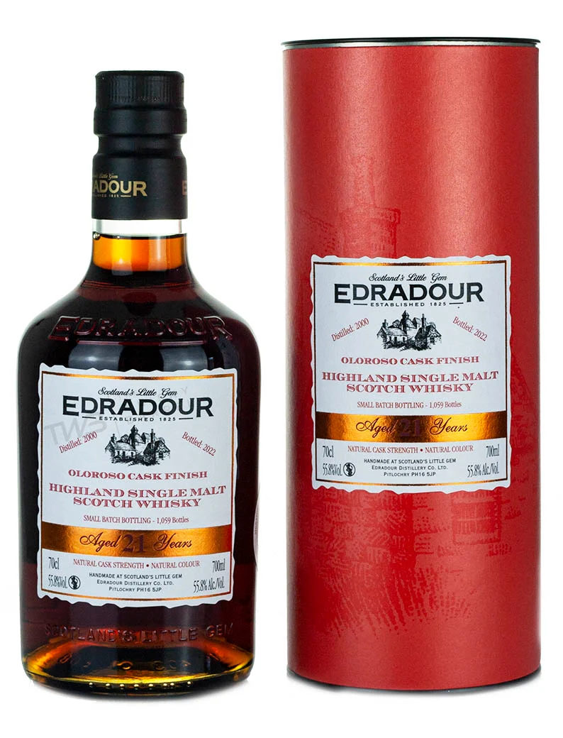 Edradour 21 Year Old 2000 Oloroso Finish (2022)
