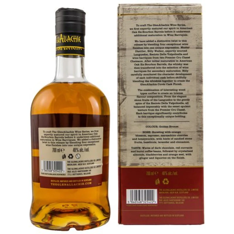 Glenallachie 9 Jahre Cuvee Cask Finish 48% 0,7l