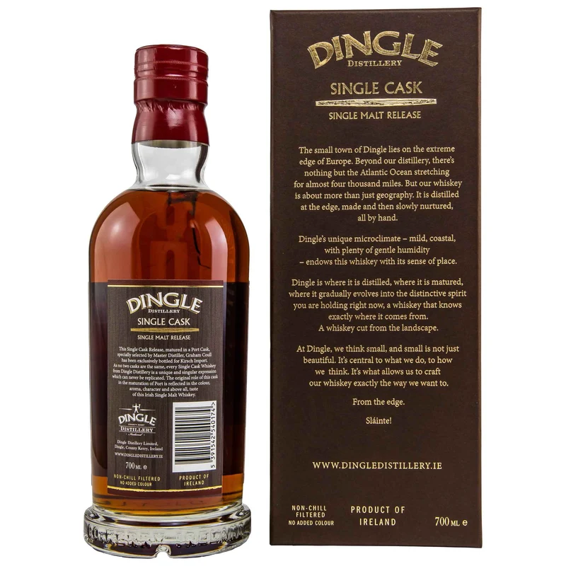 Dingle 2014/2022 7 Jahre Single Cask 59,6% 0,7l