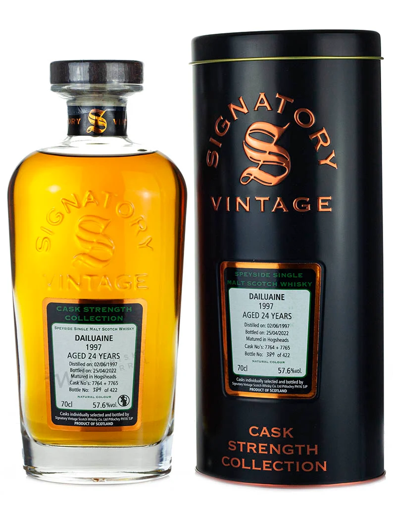 Dailuaine 24 Year Old 1997 Signatory Cask Strength