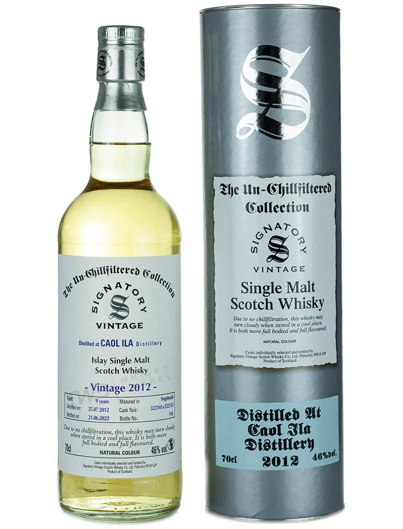 Caol Ila 9 Year Old 2012 Signatory Un-Chillfiltered