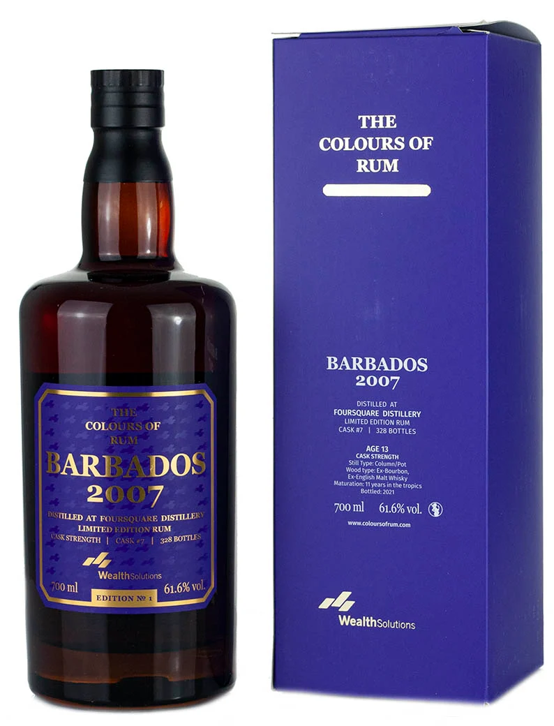 Foursquare 13 Year Old 2007 The Colours Of Rum Edition 1